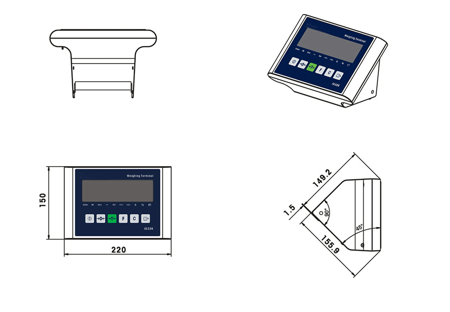 ��ҵ�����Ǳ�266��װ�ߴ�