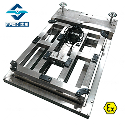 带推车防爆秤